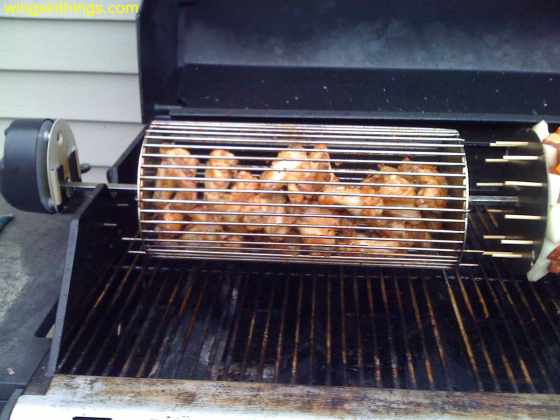 Deano's Fill It and Grill It Rotisserie Basket